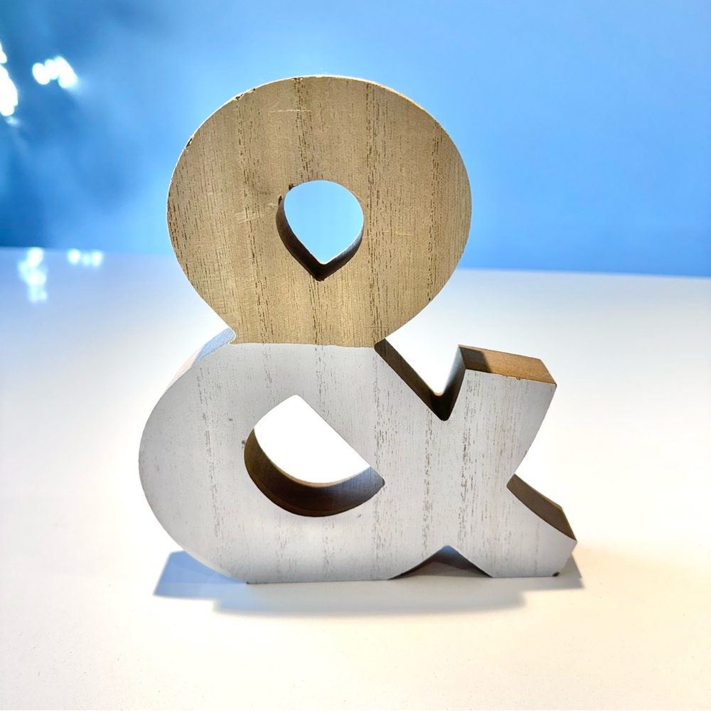 🛍️4 for 20$ / & Wood Accent Home Decor